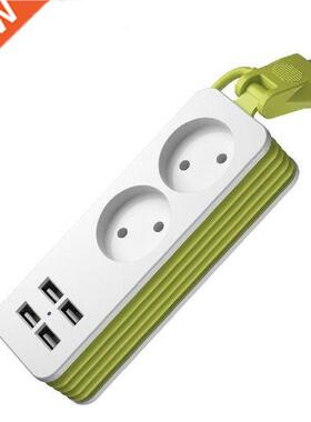 Power Strip 1/2 EU Plug 1200W 250V,1.5m Cable,Wall Multiple