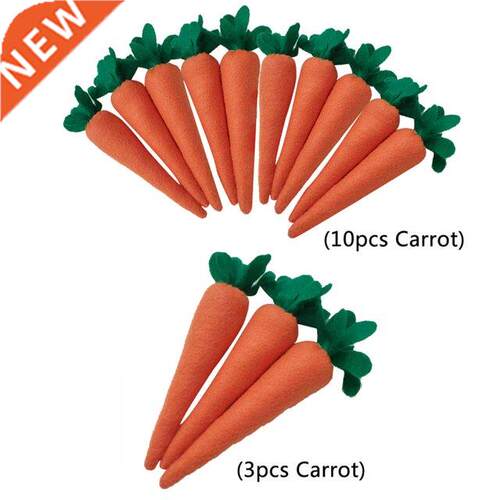 Carrot Easter Decorations Simulation Vegetables Home Ornamen