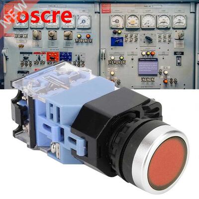 10 Pcs 22mm Momentary push button switches BEM38-11DS(LA38)