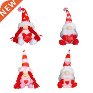 Valentines Day Gnome Plush Mr and Mrs Scandinavian Tomte Elf
