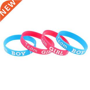 12pcs Gender Reveal Party Boy or Girl Team Bride Bracelet