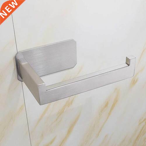 No-Drill Self Adhesive Toilet Paper Holder Stainless Steel B