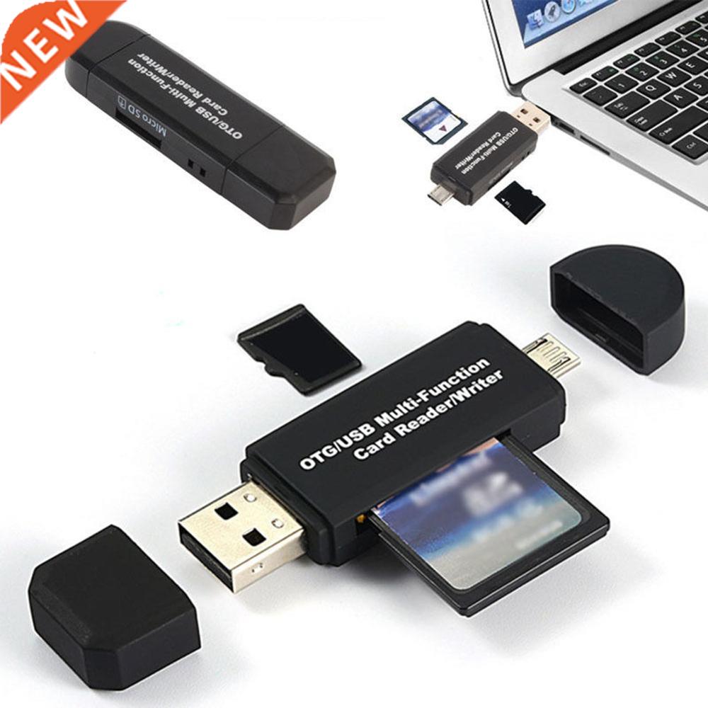3 In 1 Type C & micro USB & USB OTG Card Rea