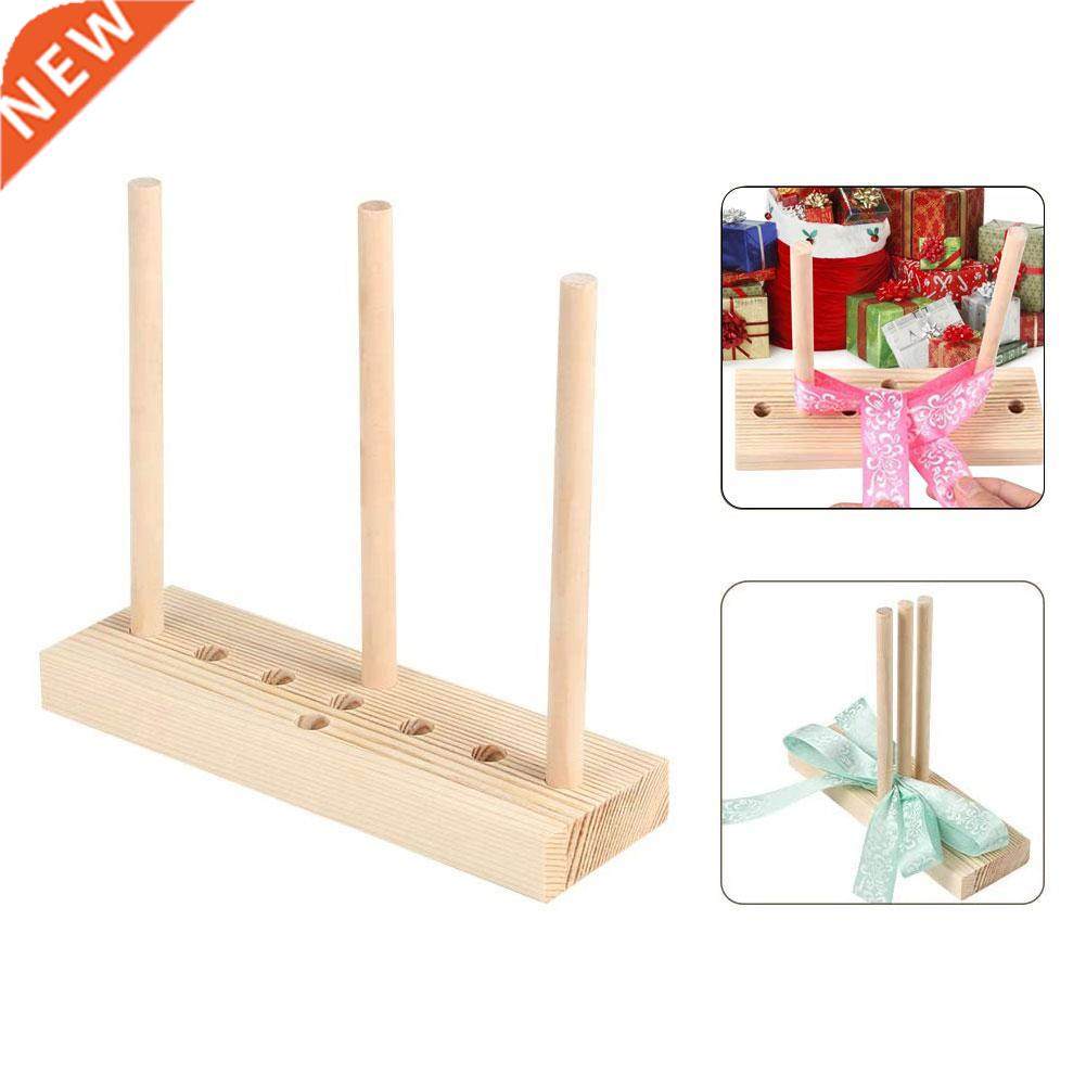 ribbon bowknot maker wooden wreath bowing making tool diy