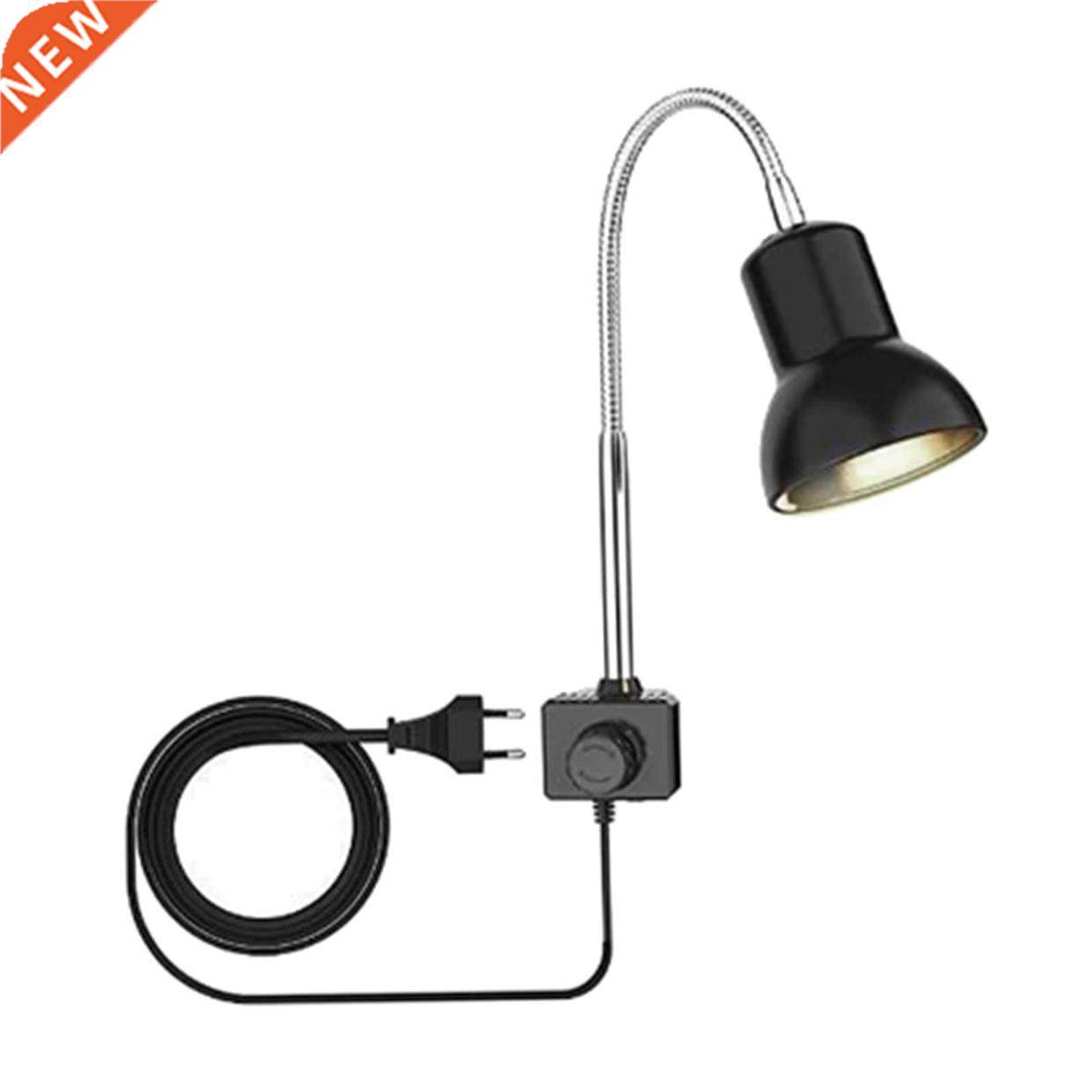 Rotatable Aquarium Reptile Heat Light Clamp Lamp Bulb w/