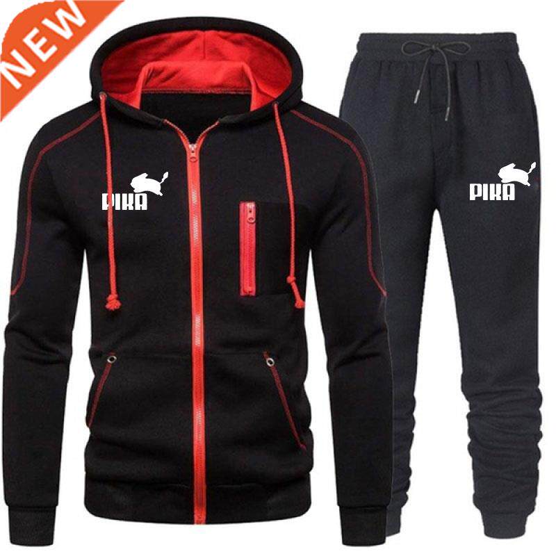 2022 Tracksuit Men Clothing Jacket+Pant Two Pieces Sets chan