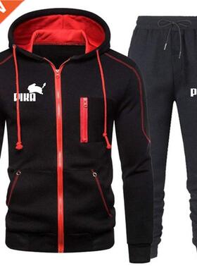 2022 Tracksuit Men Clothing Jacket+Pant Two Pieces Sets chan