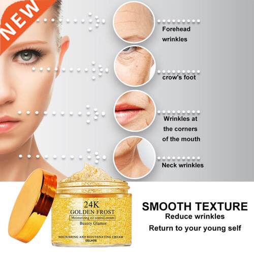 EELHOE 24K Gold Face Cream For Dry Skin Anti Wrinkle