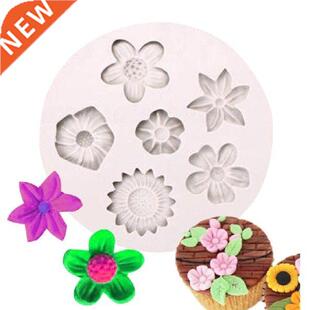 3D Rose Flower Silicone Molds Cake Decorating Tools
