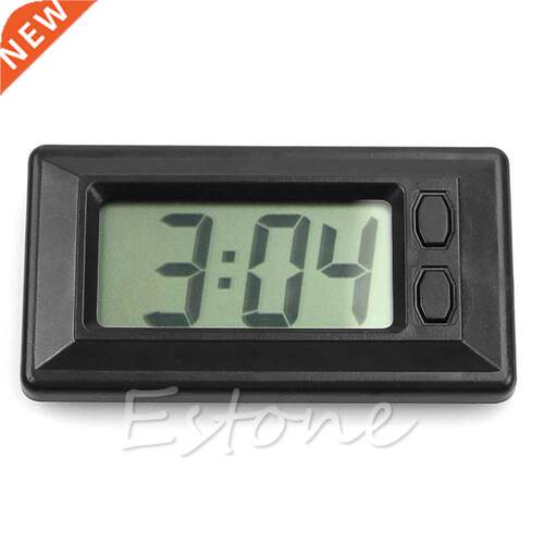 Black Clock for Car-Truck-Bike-Scooter Interior Dash #20/22W