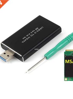 MSATA to USB 5Gbps USB 3.0 to mSATA SSD Enclosure USB3.0 to