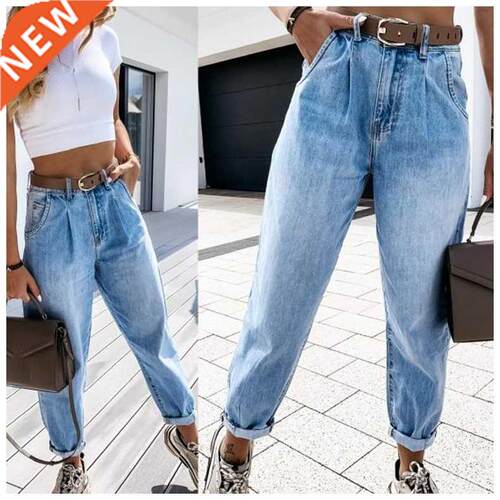 jean woman mom jeans pants boyfriend jeans for women with hi