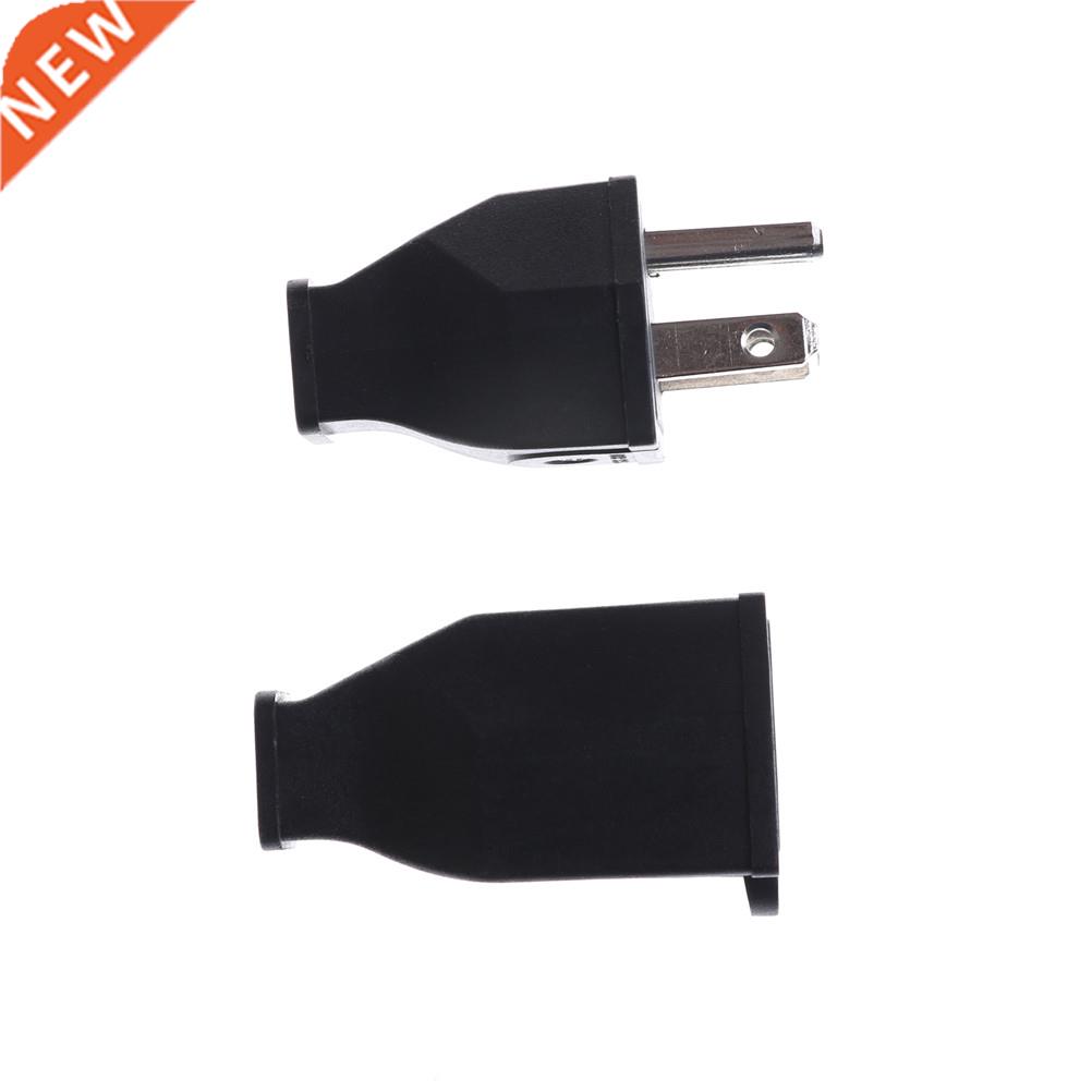 3 Pin Male Female Power Cord Connector US Plug Converter AC