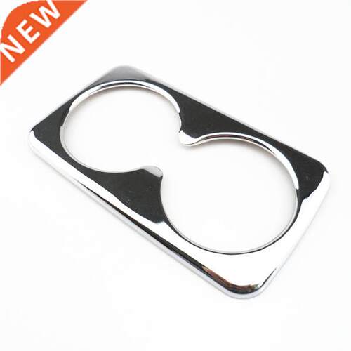 *Front and rear ABS Chrome trim water Glass decorative leaf