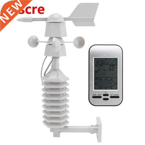 wake up light radio alarm clock LCD Digital Wireless Weather