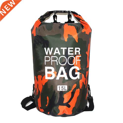 PVC Waterproof Dry Bag 5L 10L 20L 30L Camo Outdoor Diving Fo