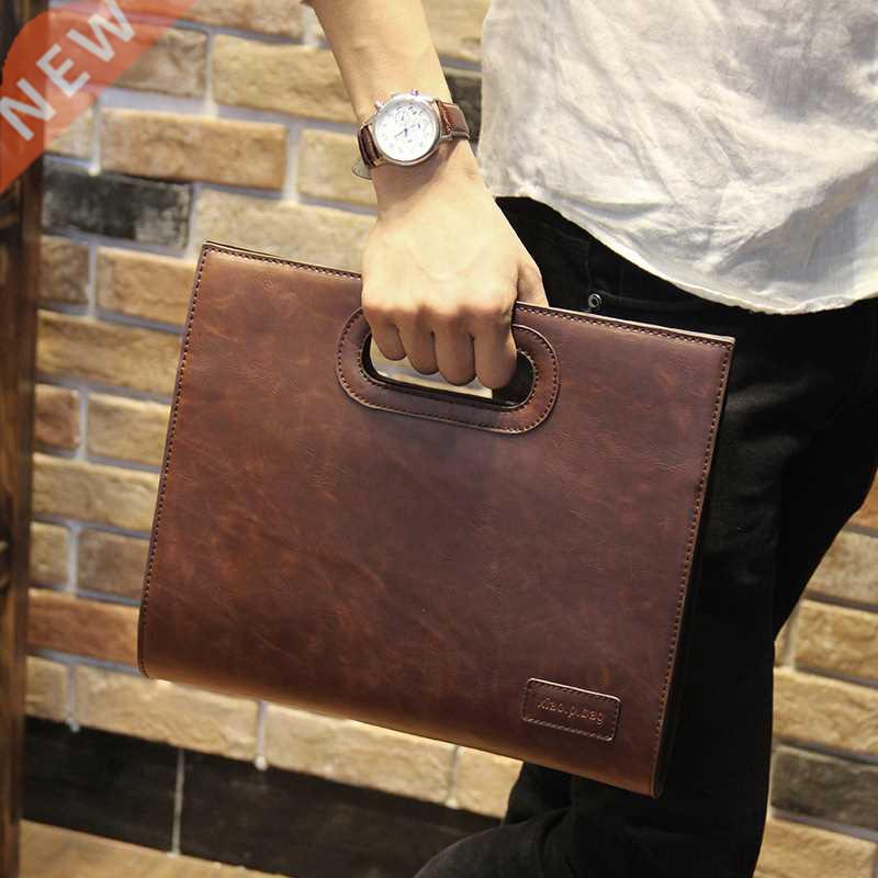 Vintage men's briefcases Handbag Business Office Bags maleti