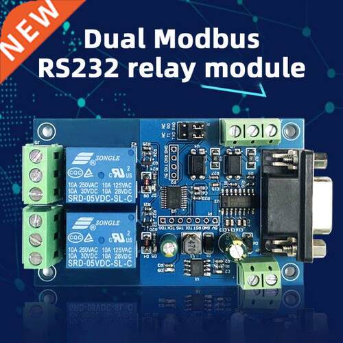 Modbus-Rtu 1 2 Channel 7-24V Relay Module Switch Modbus RTU