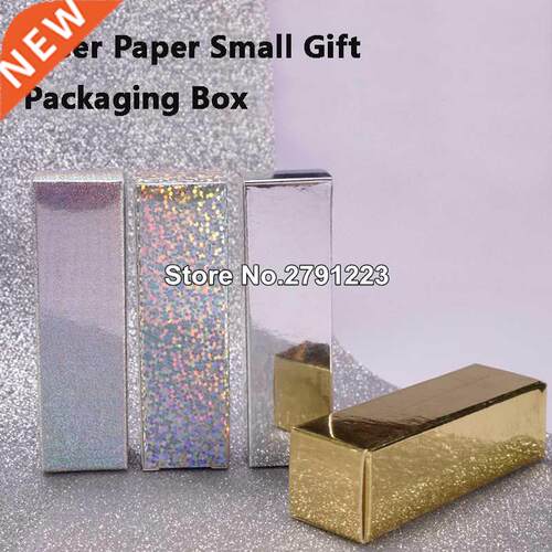 20Pcs Laser Paper Small Gift Packaging Box Star Craft Paper