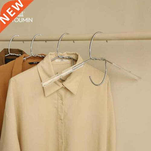 Original Silver Acrylic Cloakroom Non-Slip Clothing Hanger