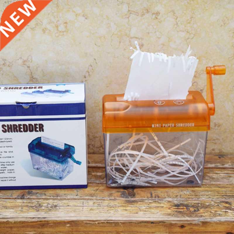 Portable Maunal Home Bill Shredder for A6 Paper Office Docum