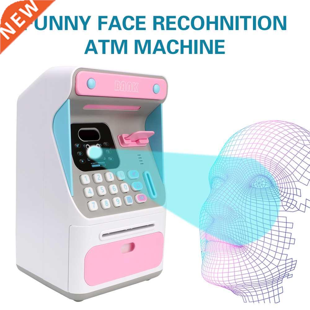 Electronc Pggy Bank Auto Scroll Paper Banknote Money Boxes