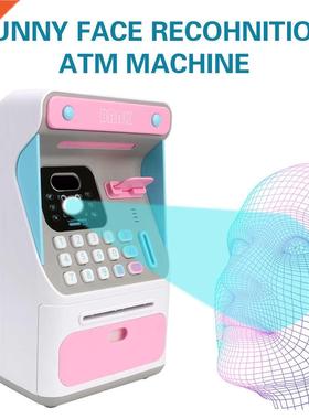 Electronc Pggy Bank Auto Scroll Paper Banknote Money Boxes