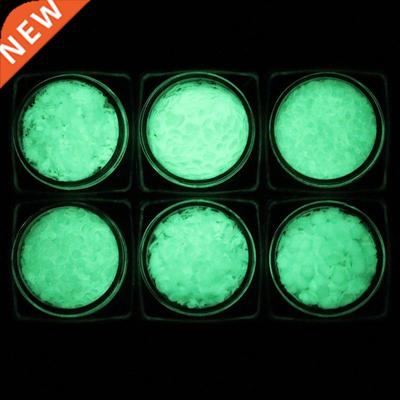 *6Styles 1 Box Luminous Sequins Glow In the Dark Glitters Re