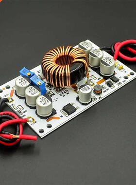 600W Aluminum Plate DC-DC Boost Converter Adjustable 10A Ste