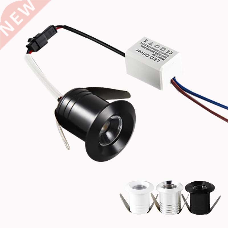 Silvery/Black/White/Golden Mini LED Downlights 1W 3W 20mm 85