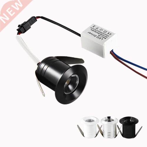 Silvery/Black/White/Golden Mini LED Downlights 1W 3W 20mm 85