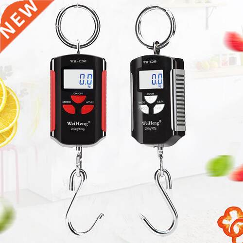 200kg/100g Hook Scale Electronic Luggage Scales Mini Weighti