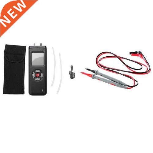 1 Pair Digital Multimeter With Manometer Digital Portable