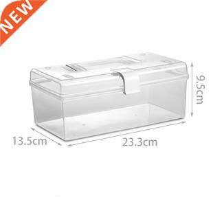 Portable Plastic Transparent Storage Box Snack Finishing
