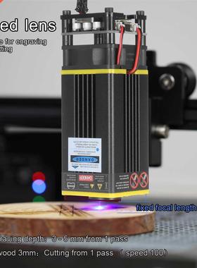 40W-5.5W Laser Module Kit 448-462nm Continuou Laser Cutting
