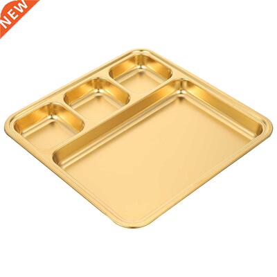 Stanless Steel Plate Household Dvded Plate Frut Plate