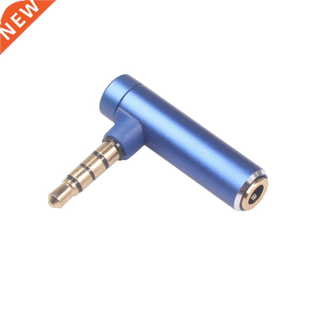 90 Degree Right Angled 3.5MM Male To Female Audio Converter
