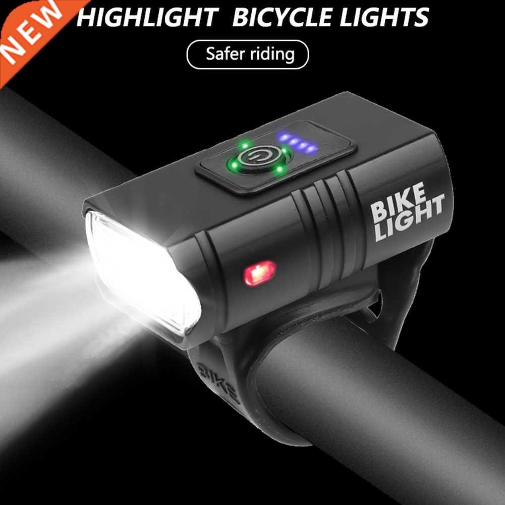 USB Rechargeable Bike Light T6 LED MTB Bicycle Front Back Re