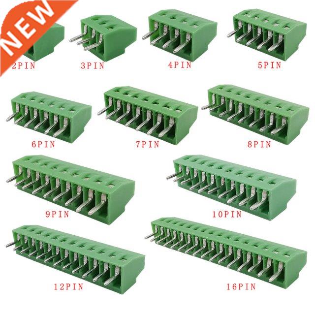 100Pcs KF128-2.54 2P 3P 4P 5P 6P 7P 8P 9P 10P 12P 16 Pin 2.5