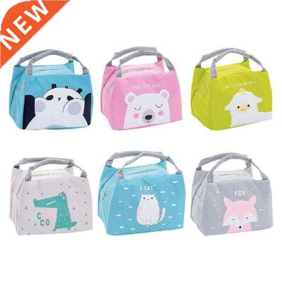 Cartoon Lunch Bag Leakproof Food Container for Picnic
