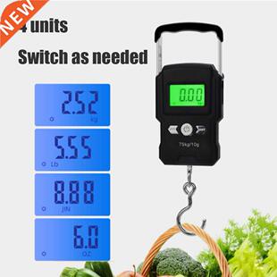 Mini Electronic Scale Fishing Travel Hanging Hook Digital