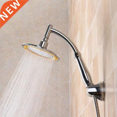 Round Rainfall Sprayer Top Bathroom Shower Head Adjustable D