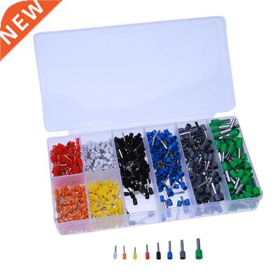 800pcs Cable Bootlace Copper Ferrules Kit Set Wire Electrica