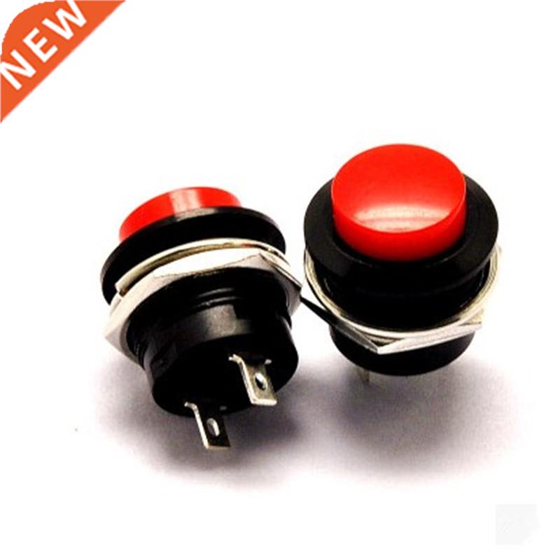 100pcs Red Color Momentary Push Button Switch OFF-ON Reset S