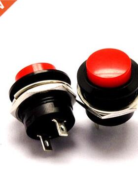 100pcs Red Color Momentary Push Button Switch OFF-ON Reset S