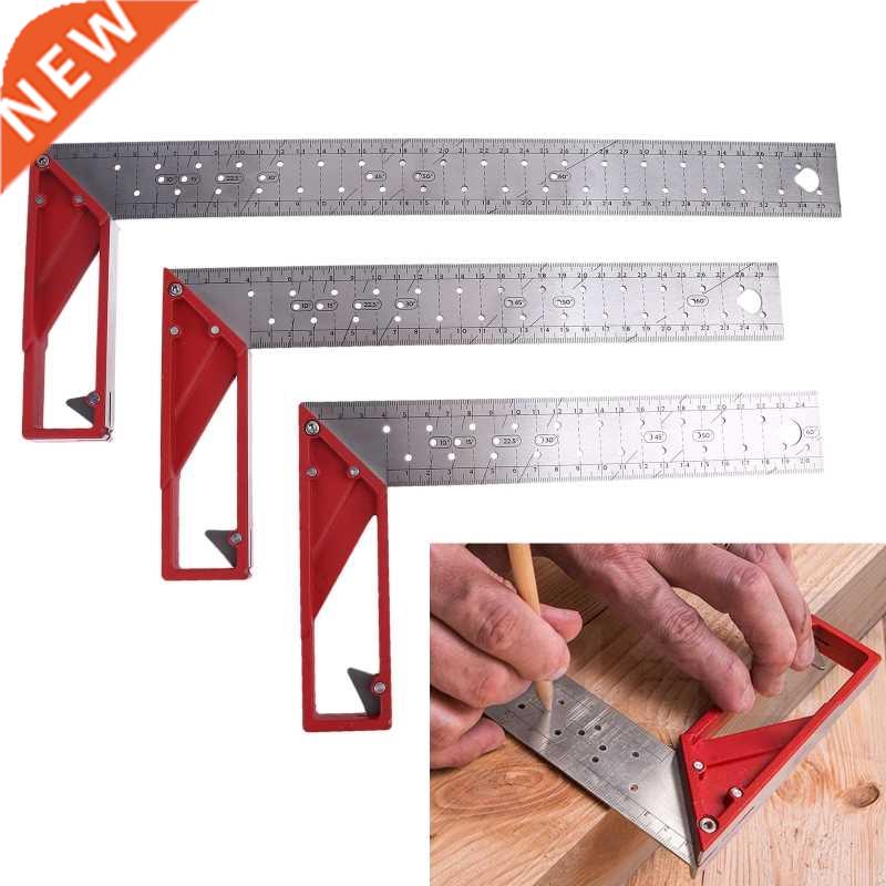 45/90° 25cm/0cm/40cm L Square Stainless Steel Marking