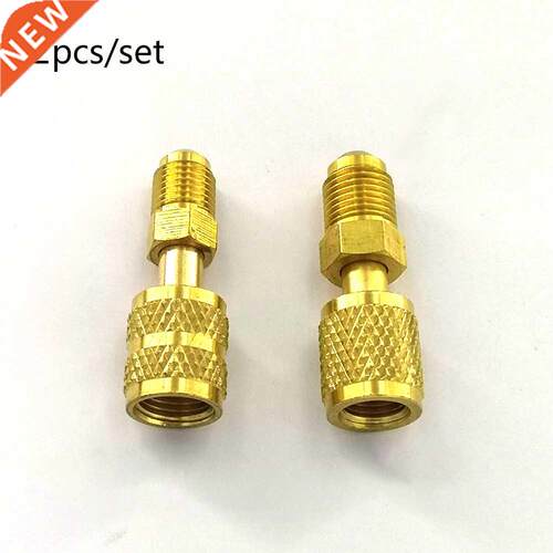 R410 Adapter Female 5/16 SAE To Male 1/4 SAE Male 5/16