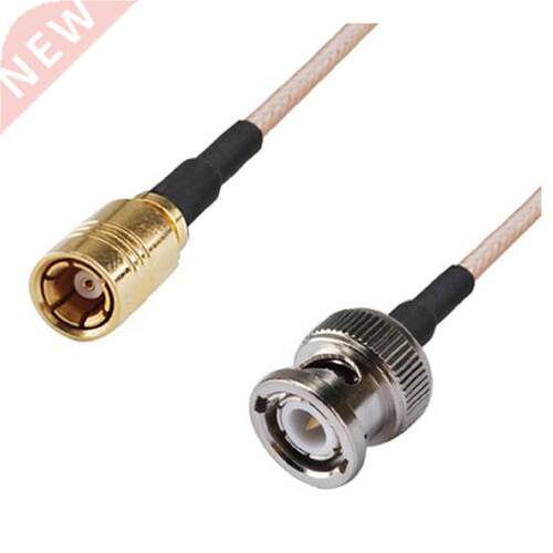 RF coaxial coax cable assembly BNC male to SMB female 12inch