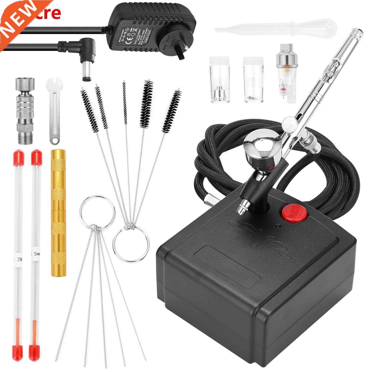 Airbrush Compressor Set Spray Gun Sandblaster Sandblasting G
