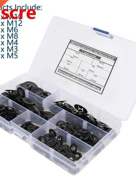 280Pcs M3 M4 M5 M6 M8 M10 M12 Push-on Locking Washers Star N